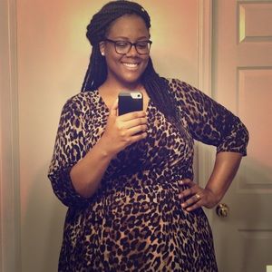 Cheetah Print Lane Bryant Dress